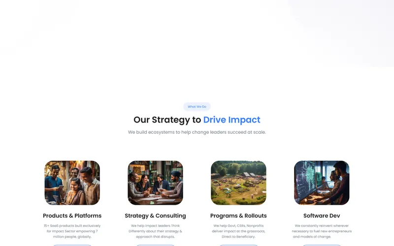 Strategy section of the Platform Commons website